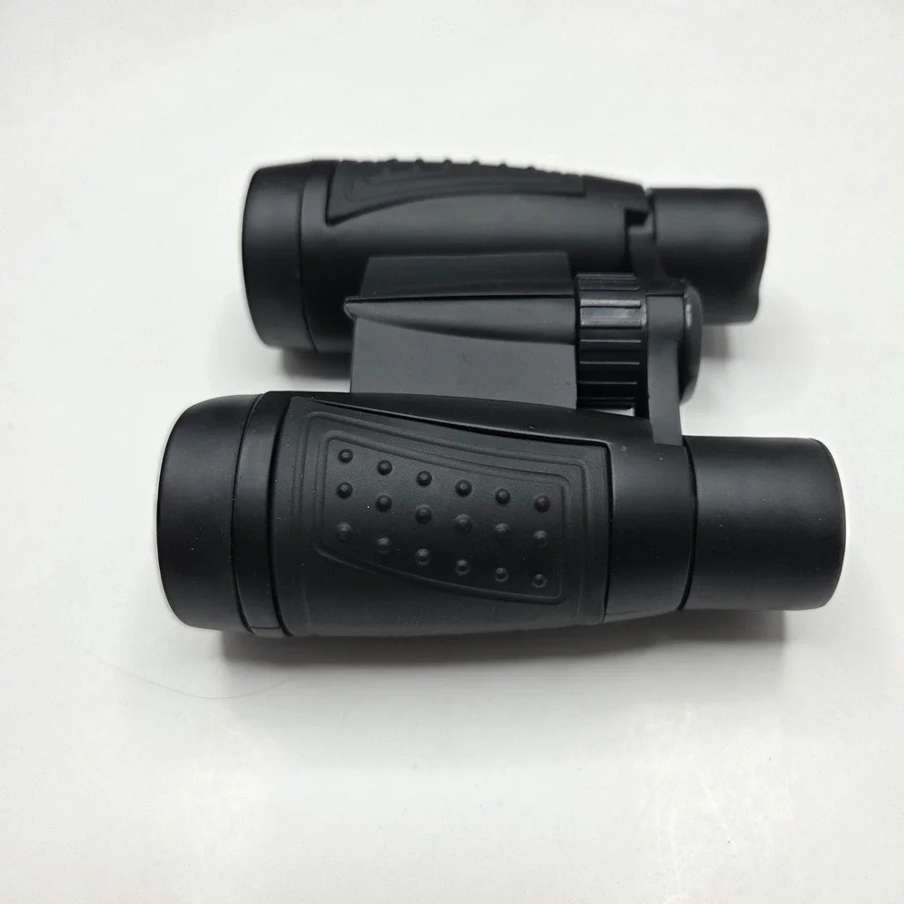 Unbranded Binoculars Compact Portable Matte Black With Case Bird Watching Travel